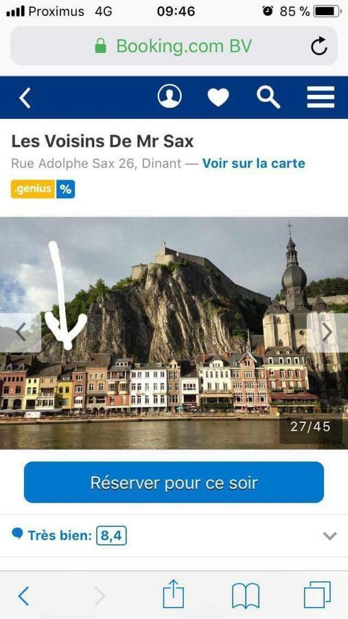 Les Voisins De Mr Sax Casa de hóspedes Dinant